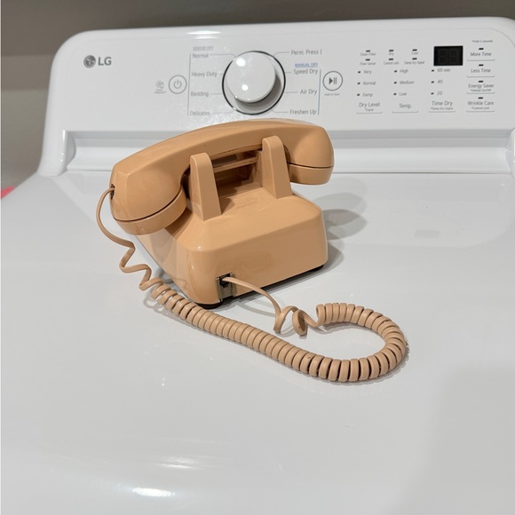 Vintage Beige Rotary Dial Telephone woks! - Picture 10 of 17